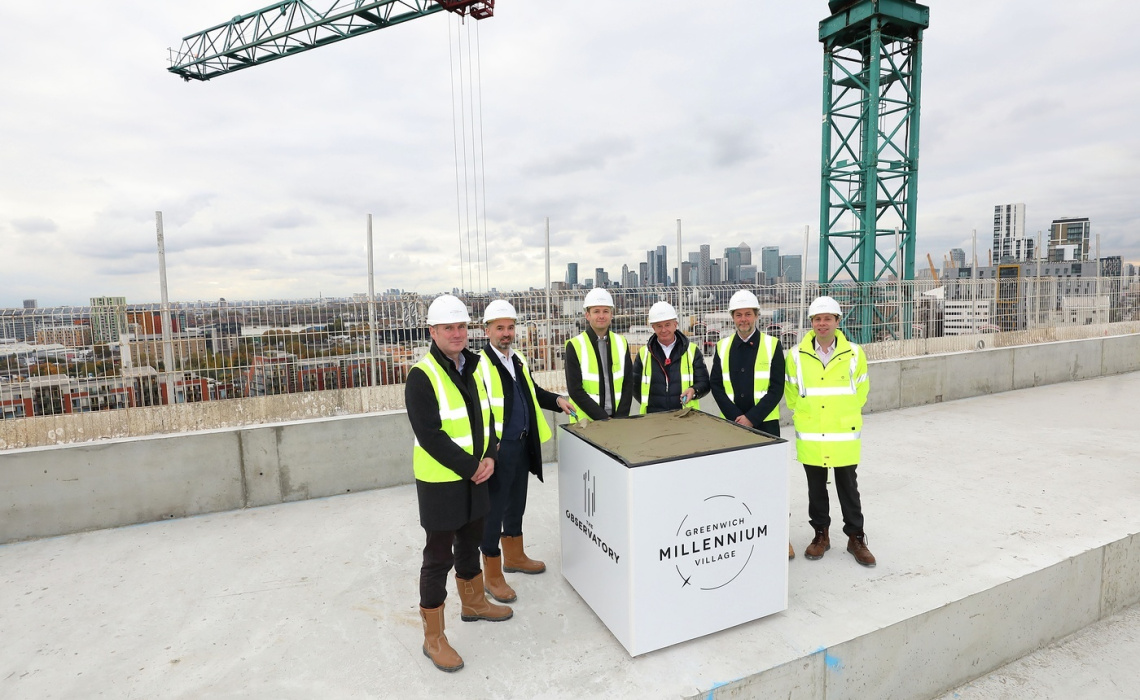 The Observatory Topping Out