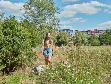 Southern Park at the heart of the development