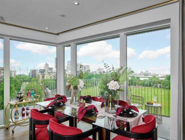 Typical Dining area and indicative views 