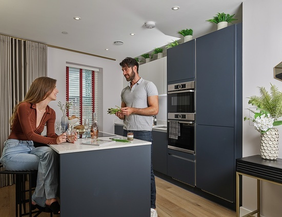 Typical kitchen interior